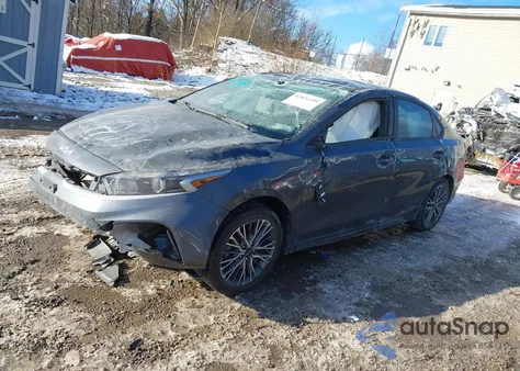 2022 Kia Forte Gt-Line из США, поврежденный, VIN 3KPF54AD7NE488365